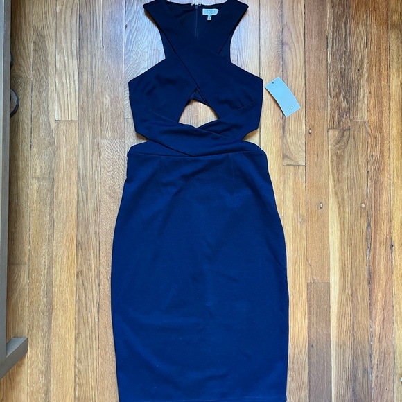 Tobi Dresses & Skirts - NWT TOBI Cutout Dress - Navy